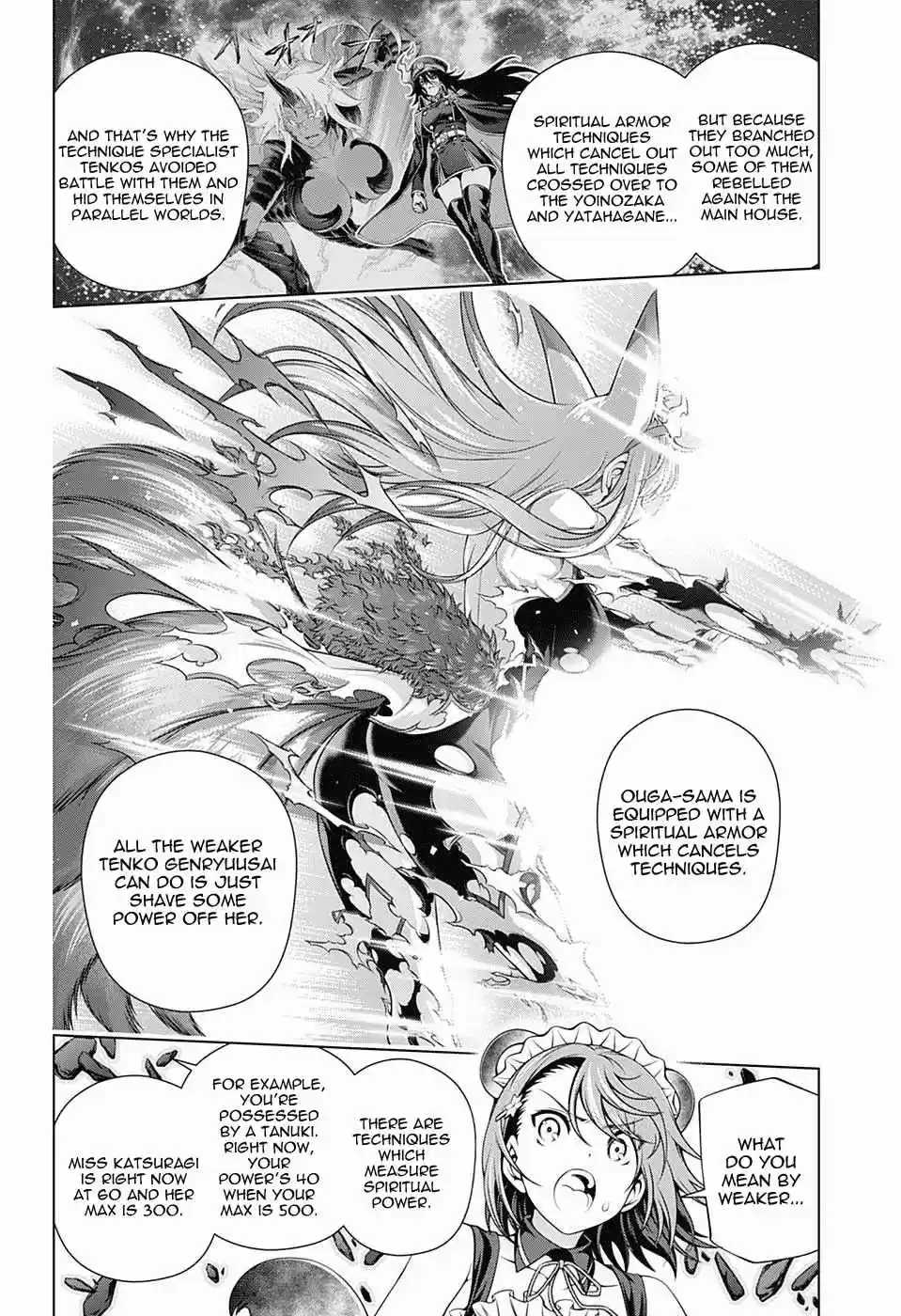 Yuragi sou no Yuuna san Vol. 15 Ch. 125 Yuuna san as Tenko Genryuusai