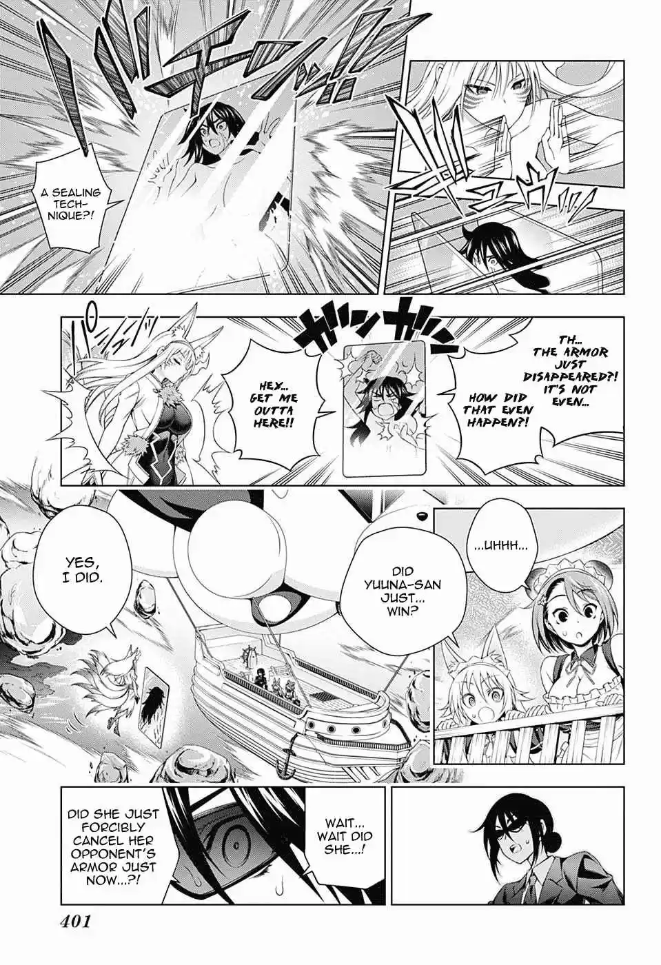 Yuragi sou no Yuuna san Vol. 15 Ch. 125 Yuuna san as Tenko Genryuusai