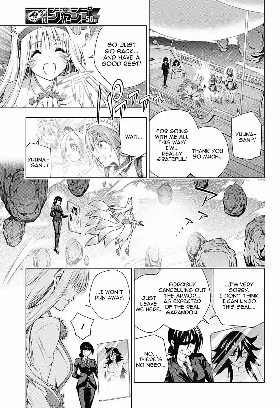 Yuragi sou no Yuuna san Vol. 15 Ch. 125 Yuuna san as Tenko Genryuusai