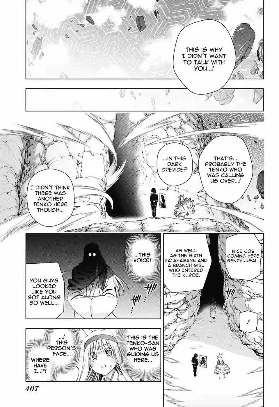 Yuragi sou no Yuuna san Vol. 15 Ch. 125 Yuuna san as Tenko Genryuusai