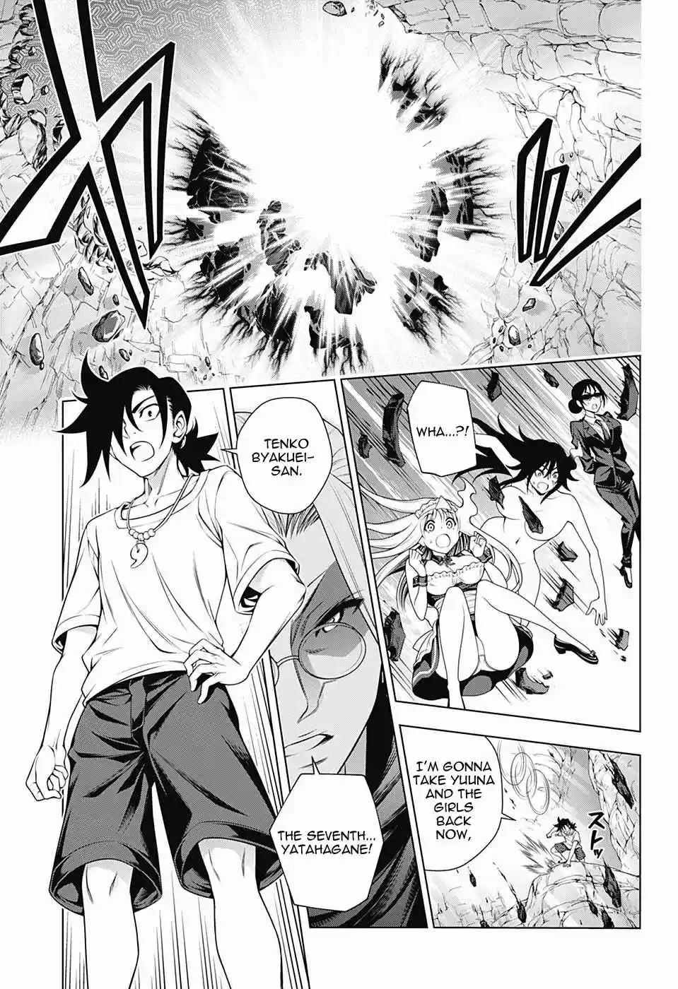 Yuragi sou no Yuuna san Vol. 15 Ch. 127 Clash! Byakuei san