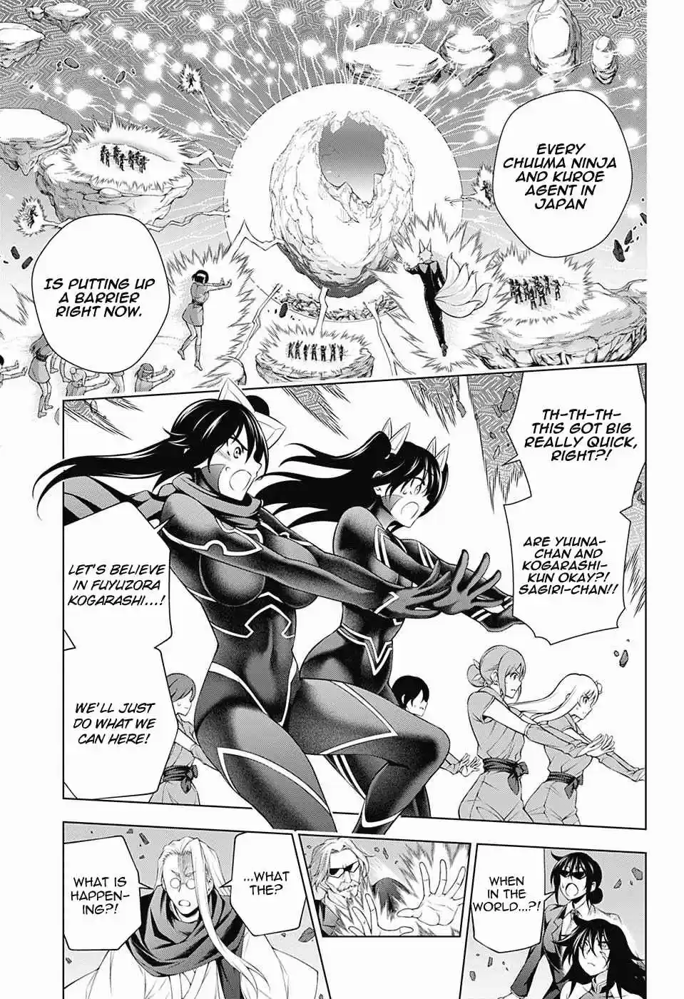 Yuragi sou no Yuuna san Vol. 15 Ch. 127 Clash! Byakuei san