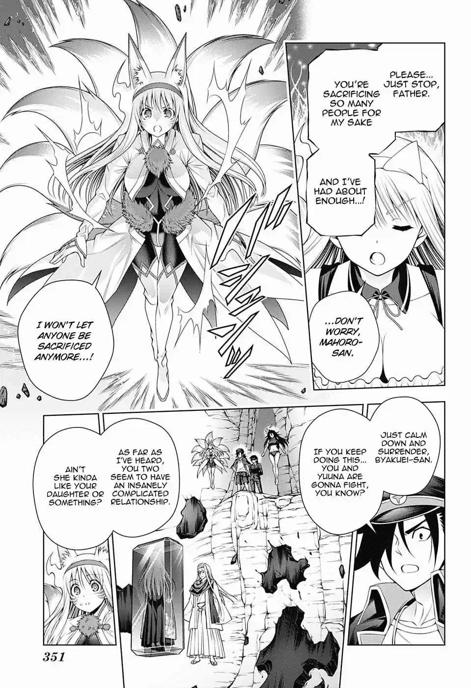 Yuragi sou no Yuuna san Vol. 15 Ch. 127 Clash! Byakuei san