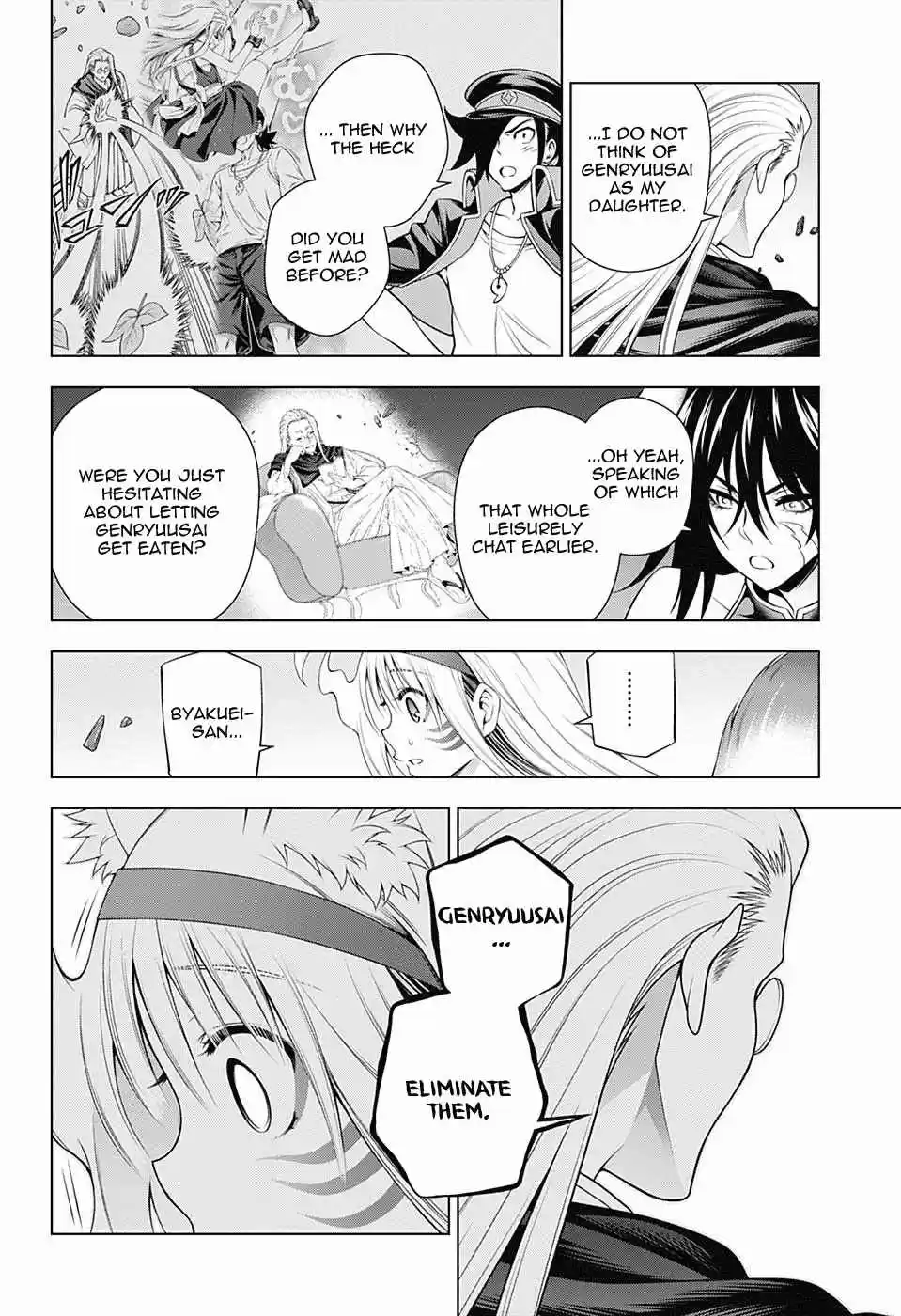 Yuragi sou no Yuuna san Vol. 15 Ch. 127 Clash! Byakuei san