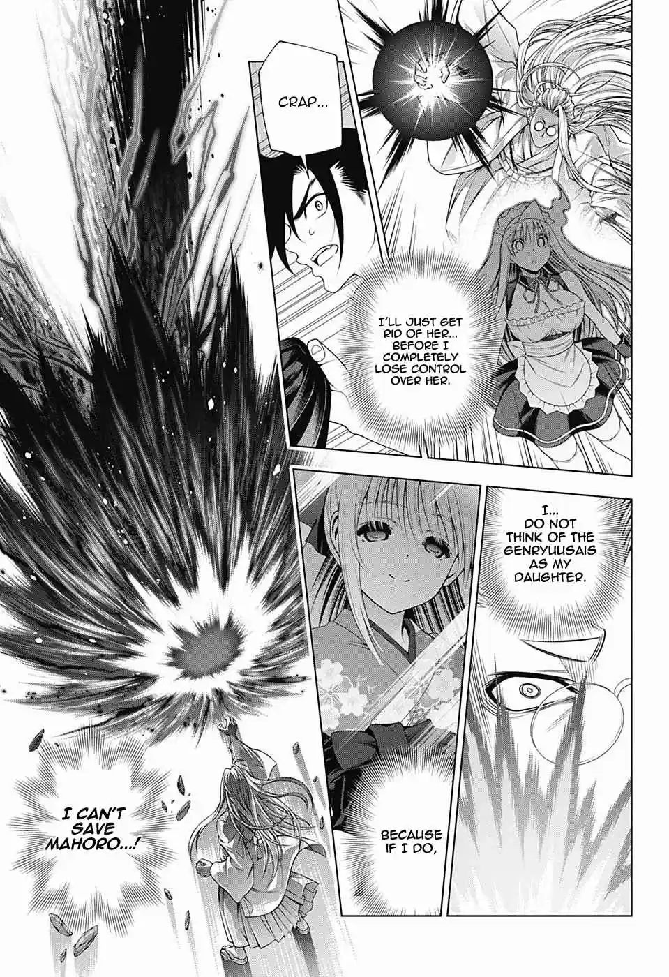 Yuragi sou no Yuuna san Vol. 15 Ch. 127 Clash! Byakuei san