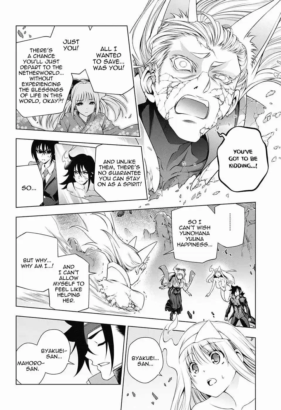 Yuragi sou no Yuuna san Vol. 15 Ch. 128 Byakuei san and Yuuna san