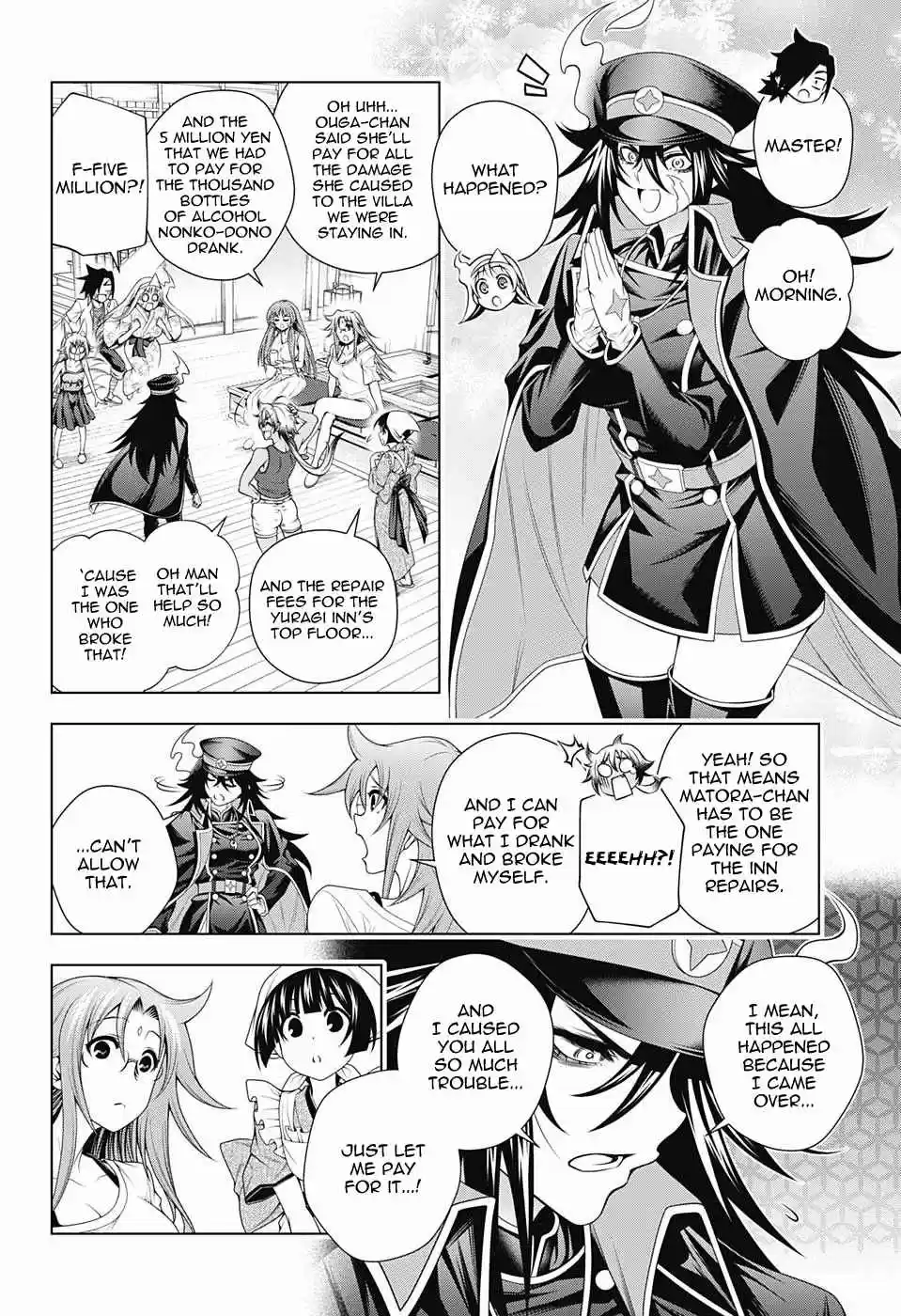 Yuragi sou no Yuuna san Vol. 15 Ch. 128 Byakuei san and Yuuna san