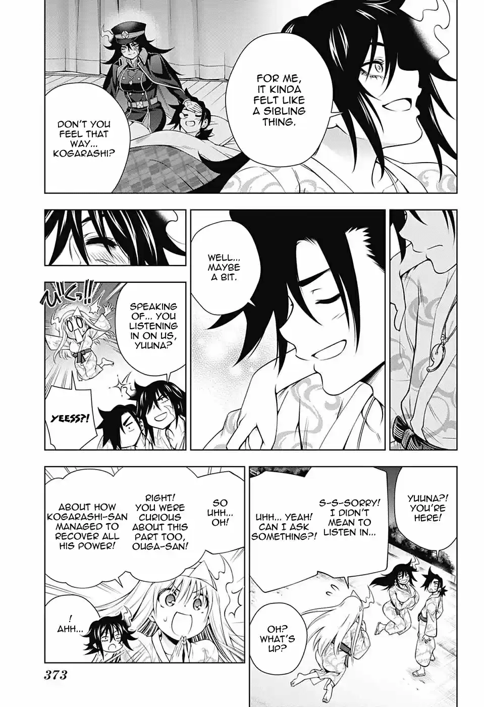 Yuragi sou no Yuuna san Vol. 15 Ch. 129 Ouga san's Wish