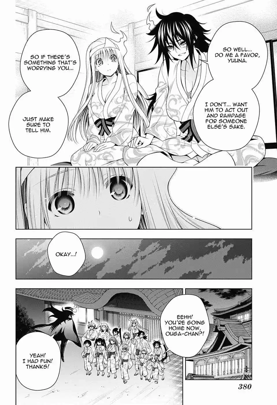 Yuragi sou no Yuuna san Vol. 15 Ch. 129 Ouga san's Wish