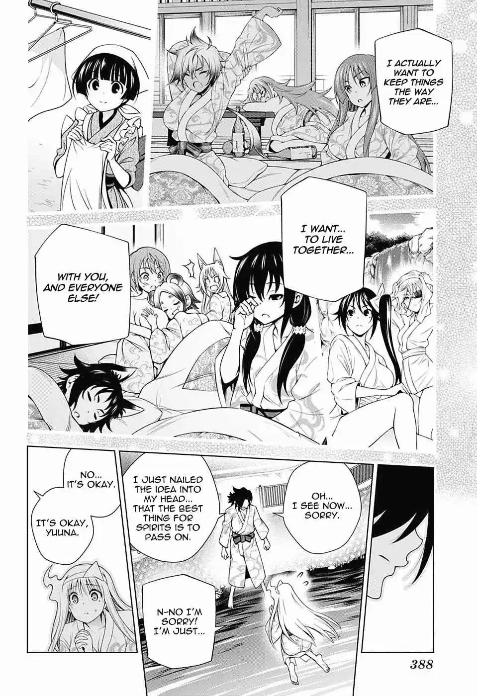 Yuragi sou no Yuuna san Vol. 15 Ch. 129 Ouga san's Wish