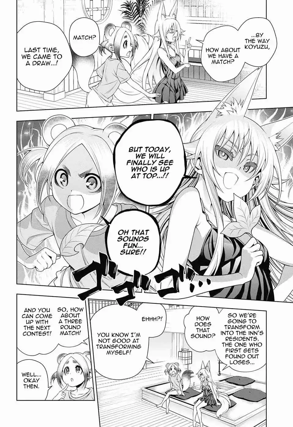Yuragi sou no Yuuna san Vol. 15 Ch. 130 Koyuzu chan vs Miria chan