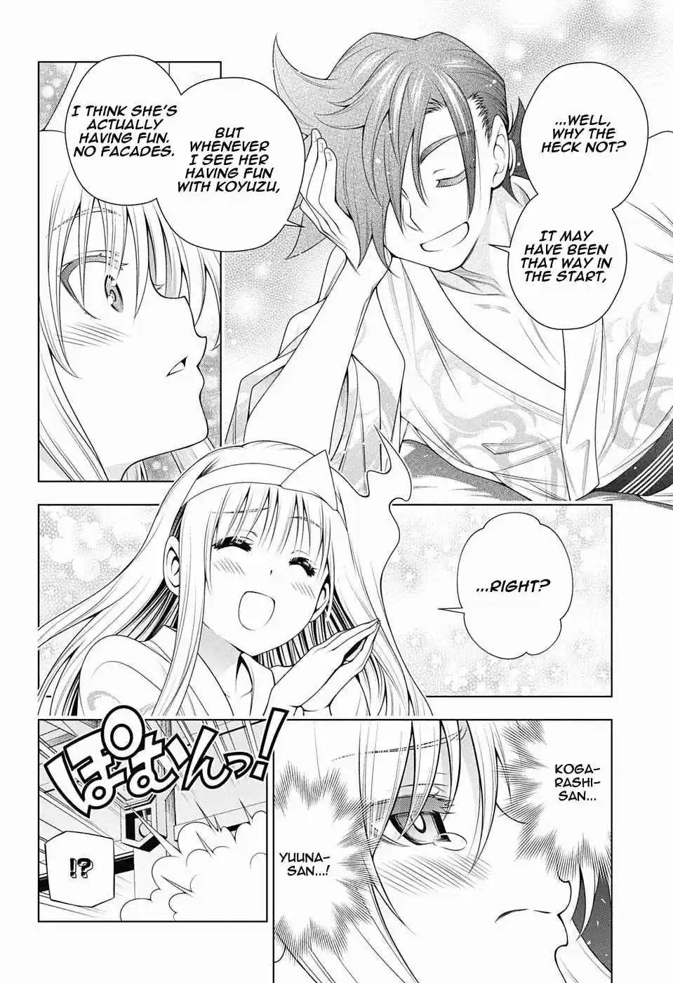 Yuragi sou no Yuuna san Vol. 15 Ch. 130 Koyuzu chan vs Miria chan