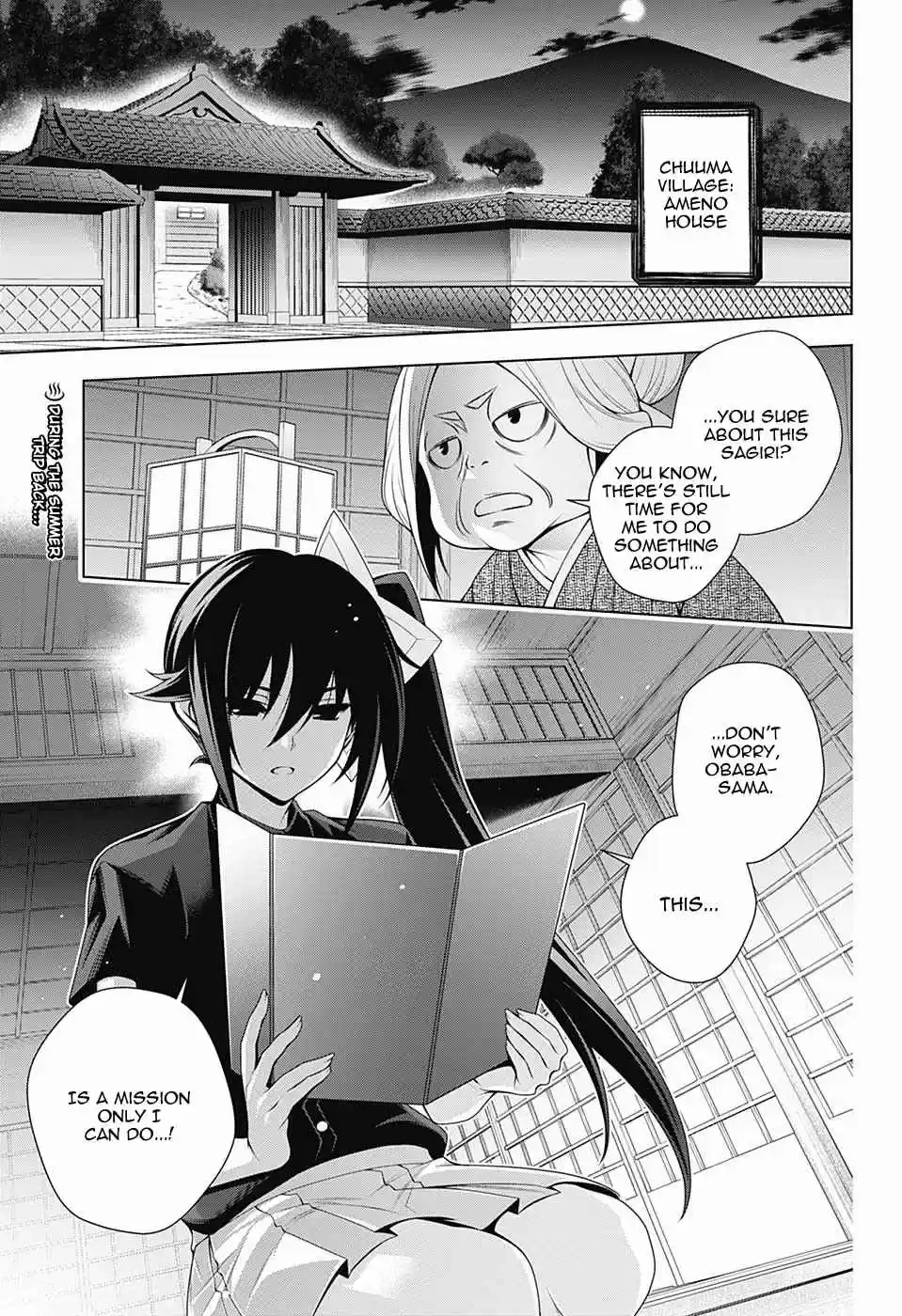 Yuragi sou no Yuuna san Vol. 15 Ch. 133 Sagiri san Goes Back to the Village