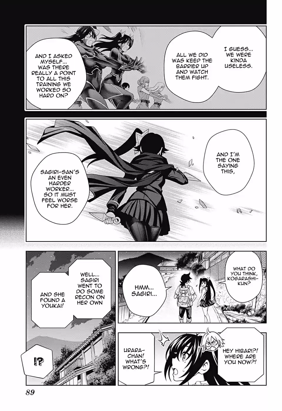 Yuragi sou no Yuuna san Vol. 15 Ch. 133 Sagiri san Goes Back to the Village