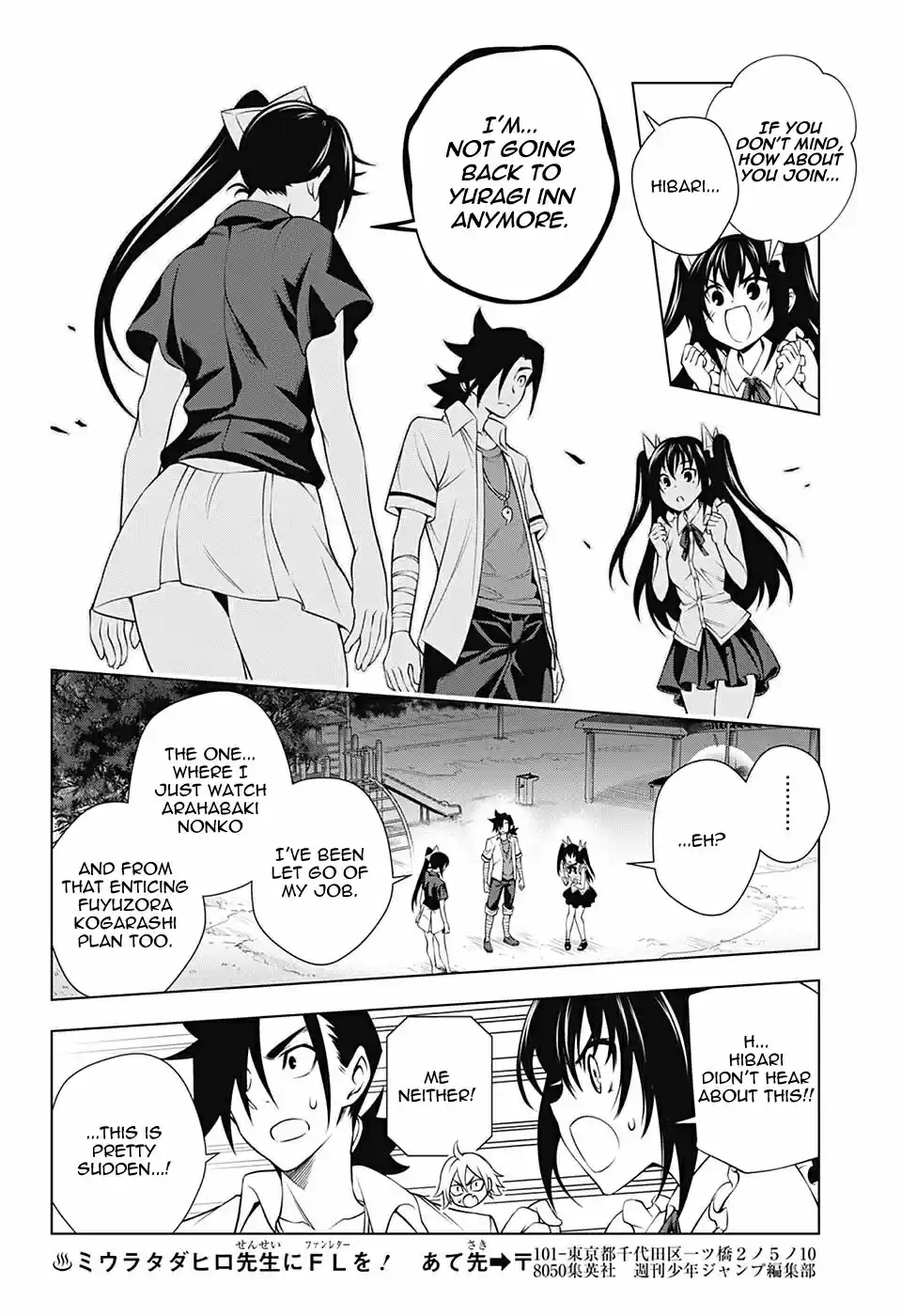Yuragi sou no Yuuna san Vol. 15 Ch. 133 Sagiri san Goes Back to the Village