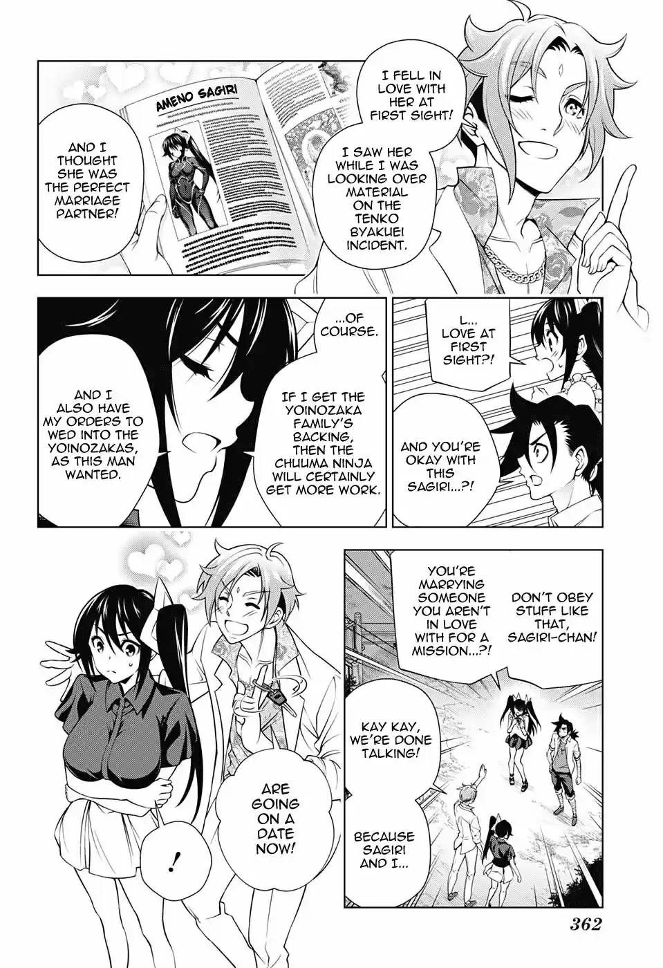 Yuragi sou no Yuuna san Vol. 16 Ch. 134 The Yoinozaka's Shakuhito san