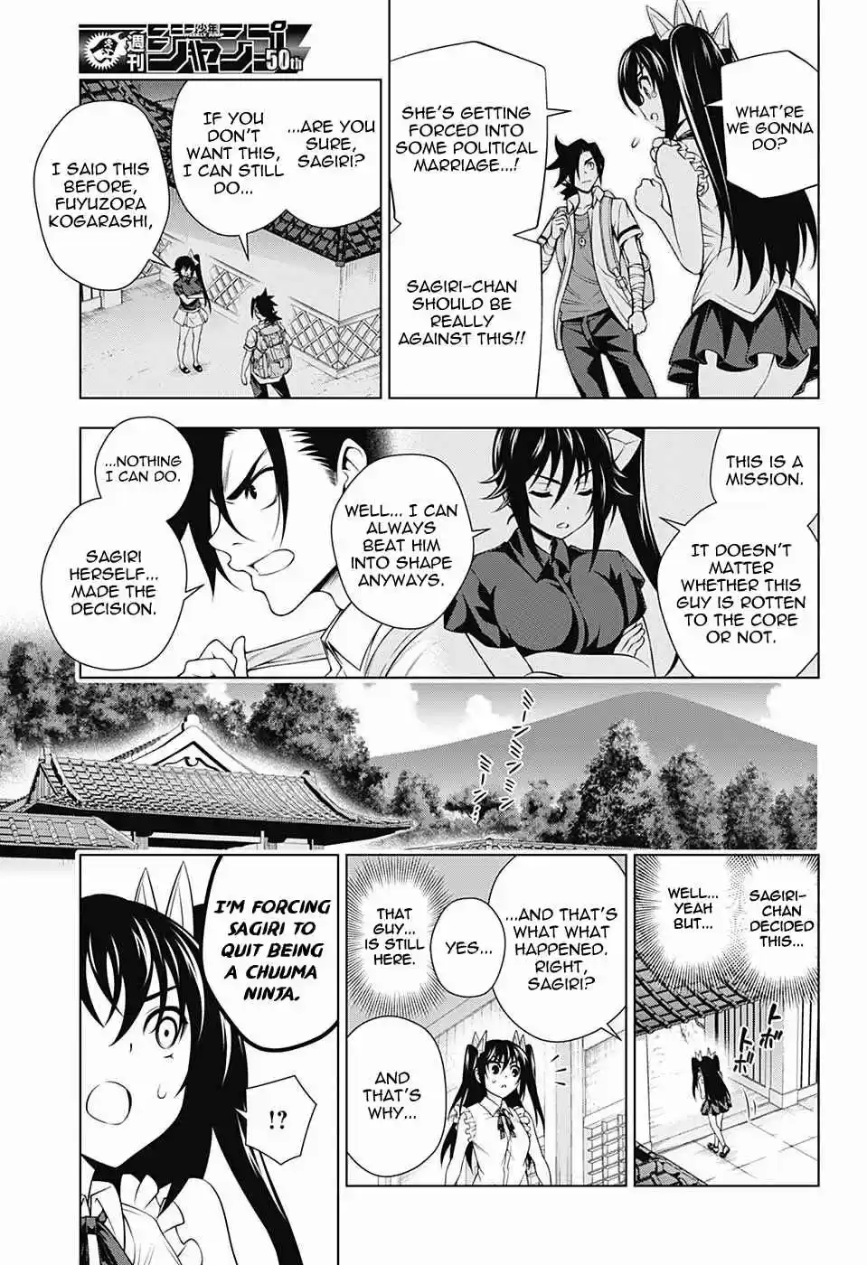 Yuragi sou no Yuuna san Vol. 16 Ch. 135 The Other Side of Sagiri san's Engagement