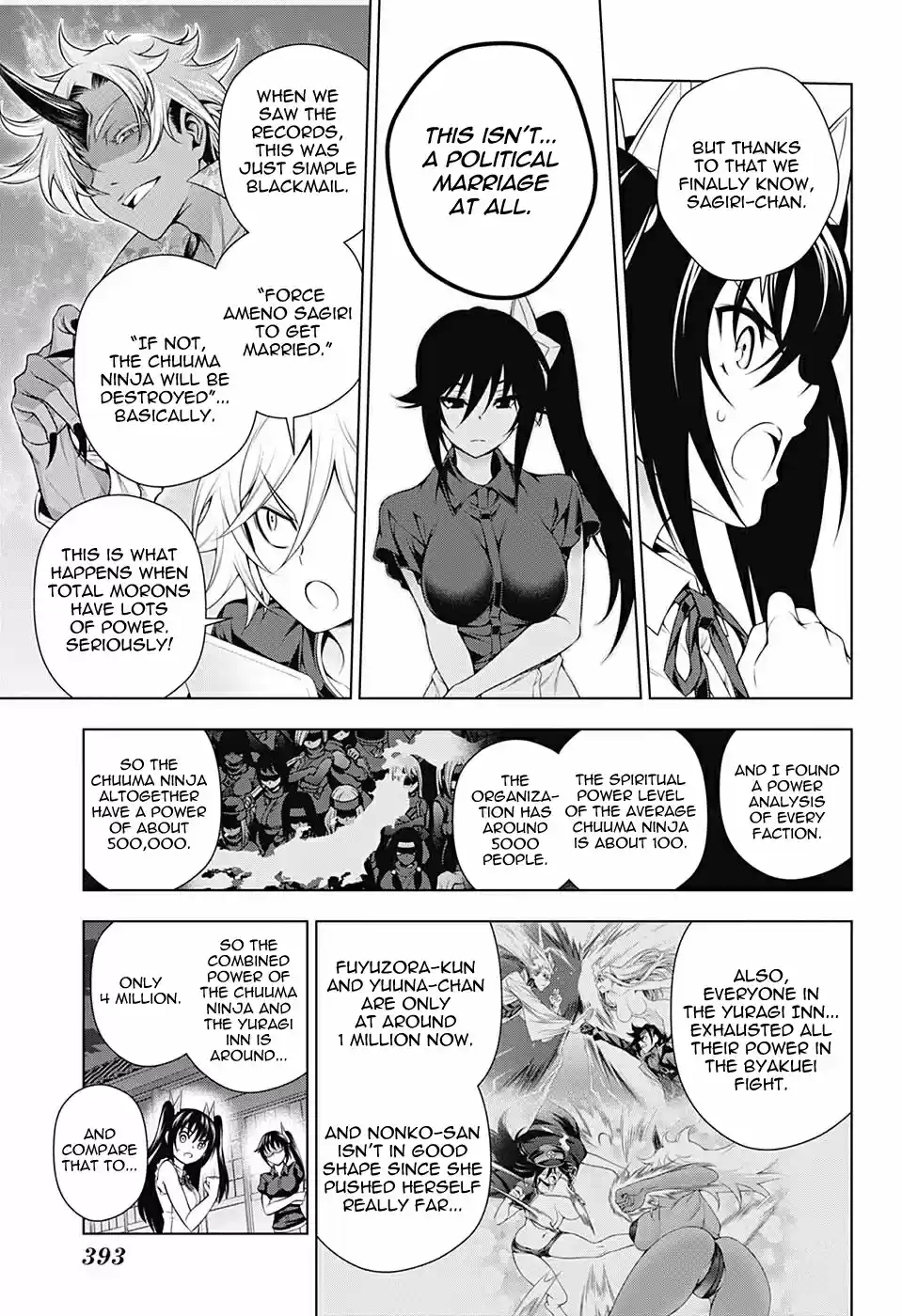 Yuragi sou no Yuuna san Vol. 16 Ch. 135 The Other Side of Sagiri san's Engagement