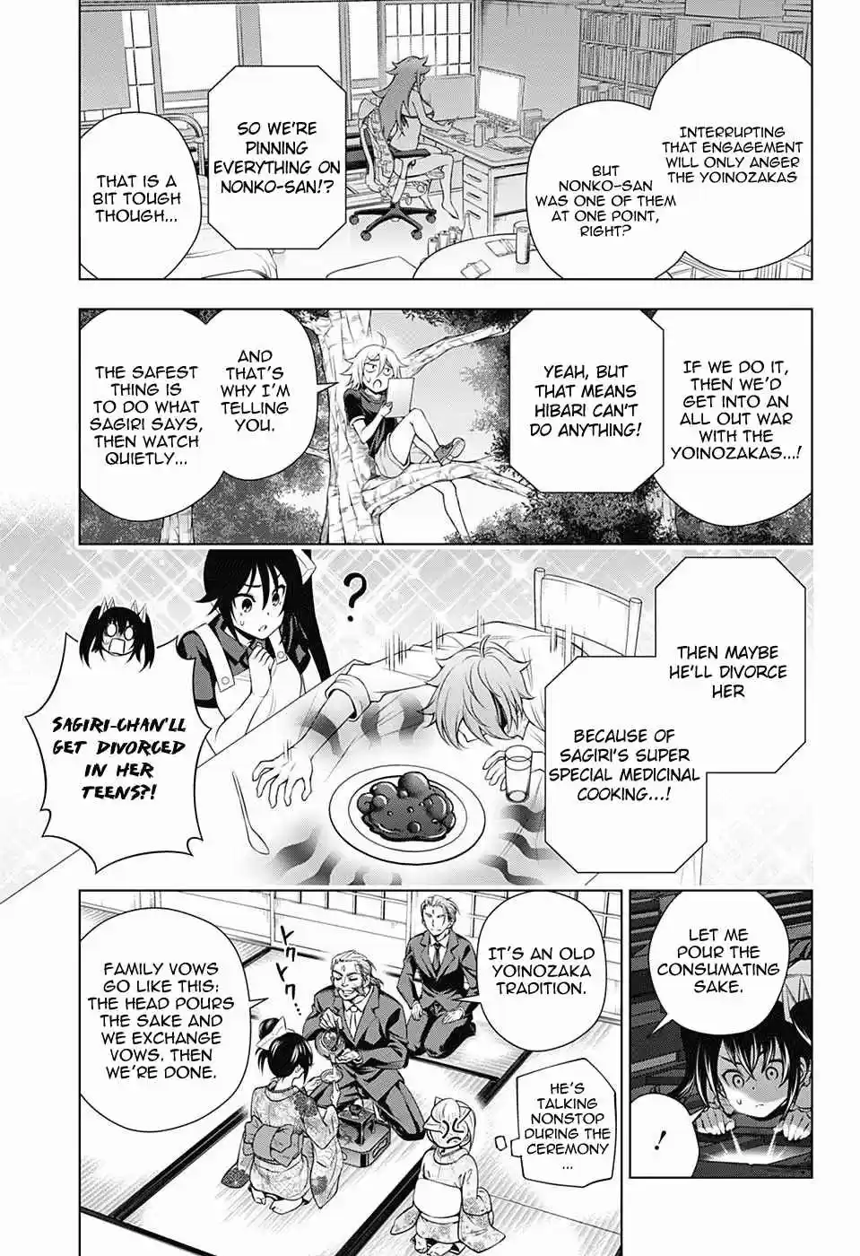 Yuragi sou no Yuuna san Vol. 16 Ch. 135 The Other Side of Sagiri san's Engagement