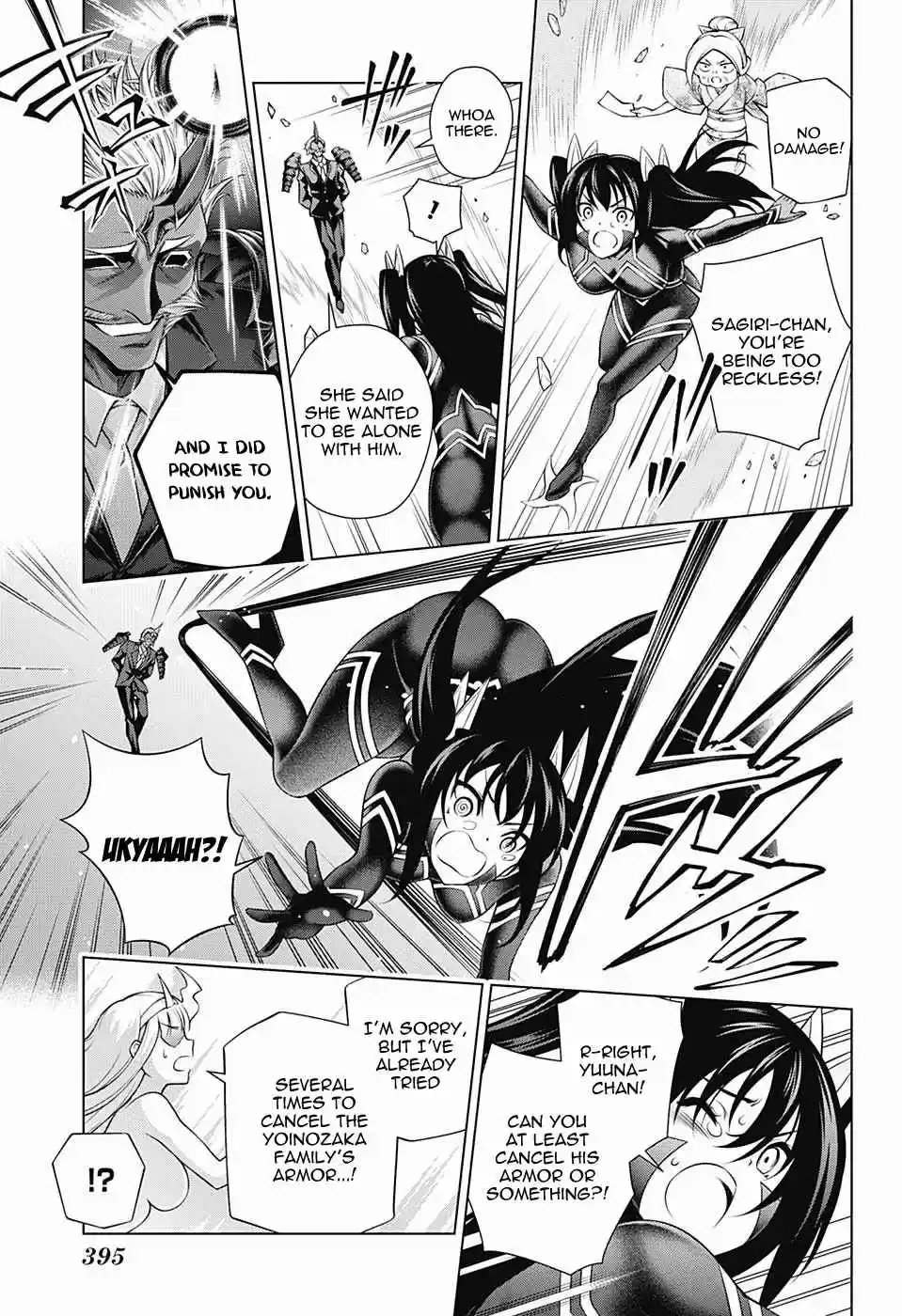 Yuragi sou no Yuuna san Vol. 16 Ch. 137 Sagiri san's Fighting Style