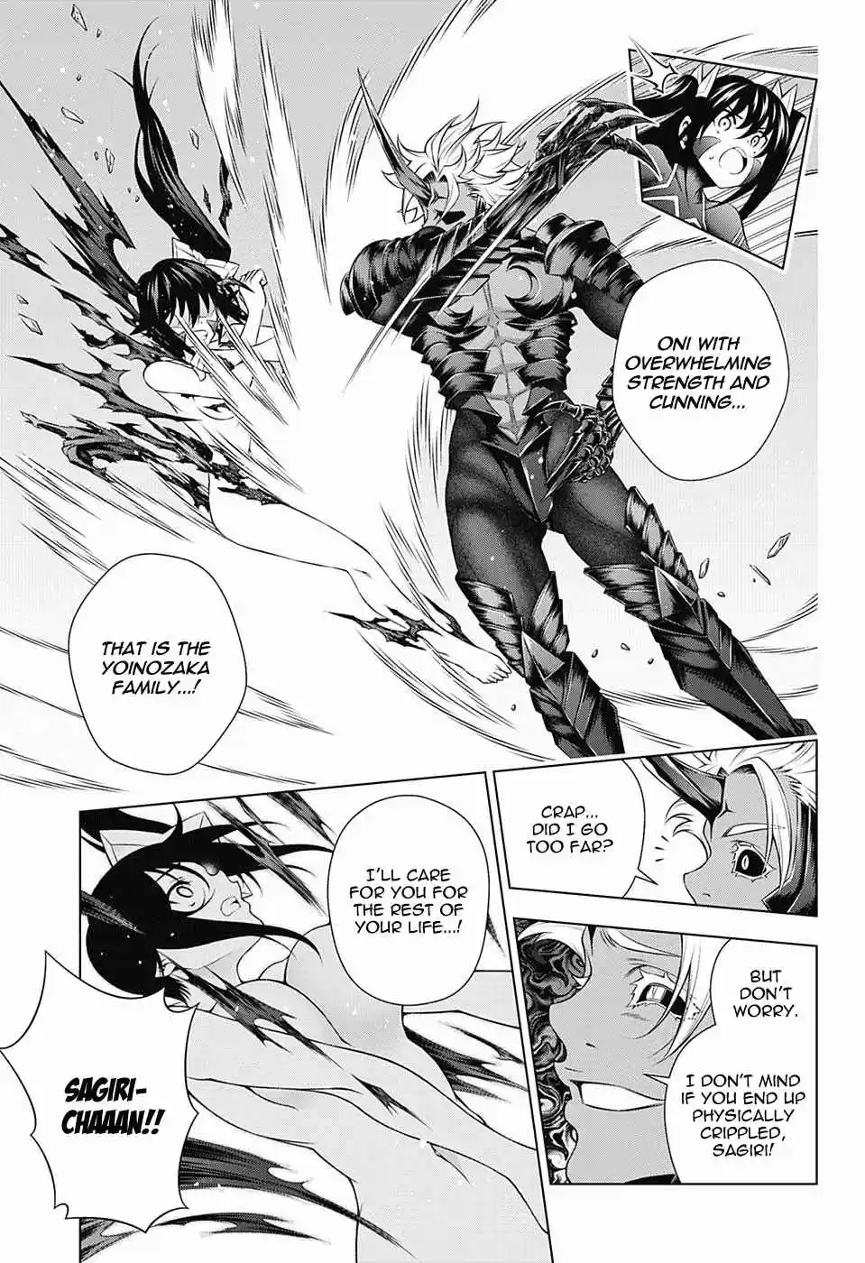 Yuragi sou no Yuuna san Vol. 16 Ch. 137 Sagiri san's Fighting Style