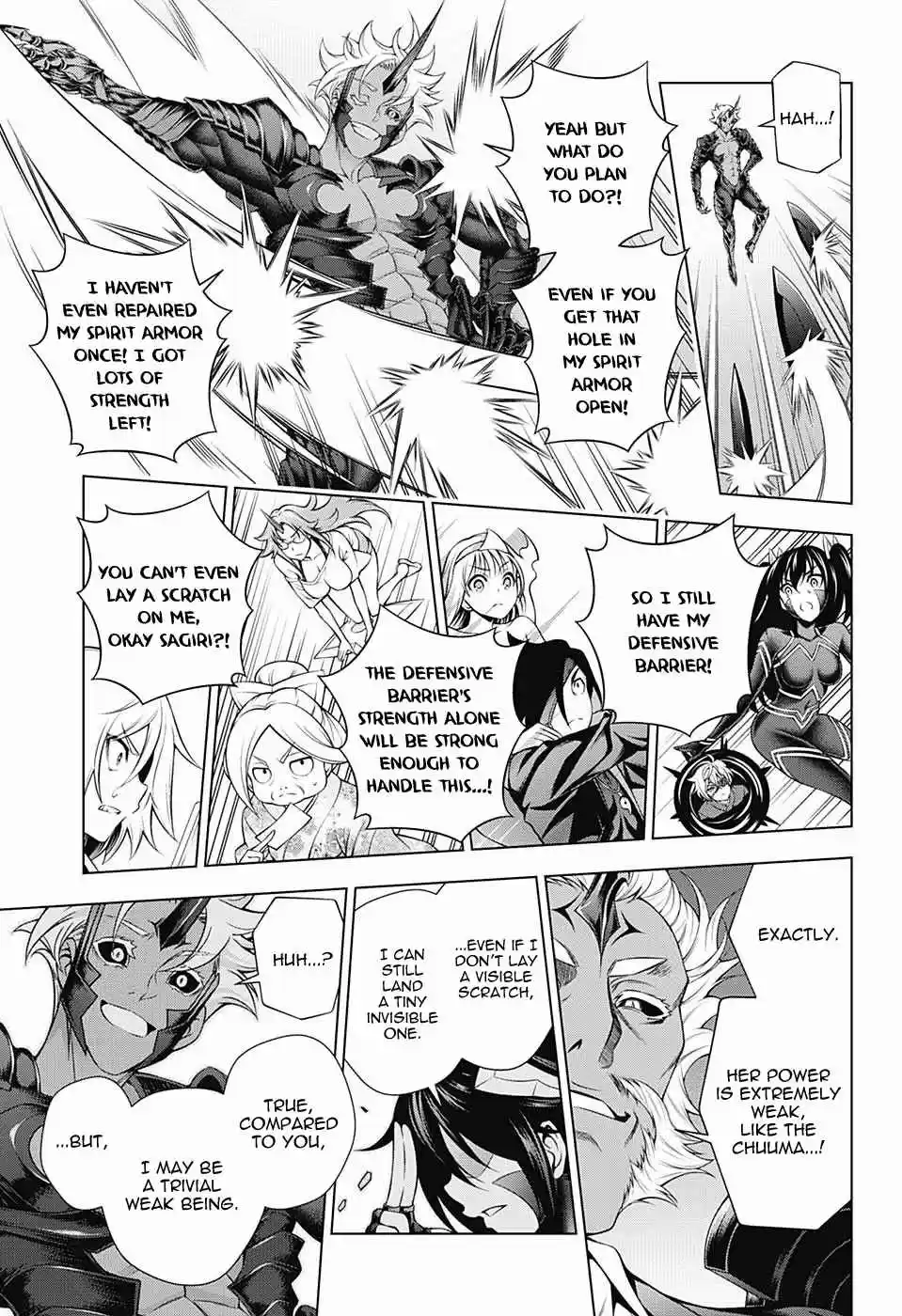 Yuragi sou no Yuuna san Vol. 16 Ch. 137 Sagiri san's Fighting Style