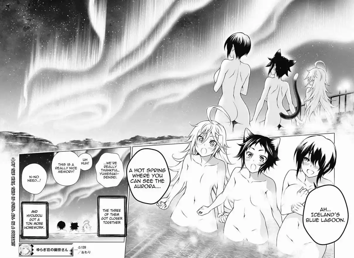 Yuragi sou no Yuuna san Vol. 16 Ch. 139 Yumesaki sensei and The World Tour