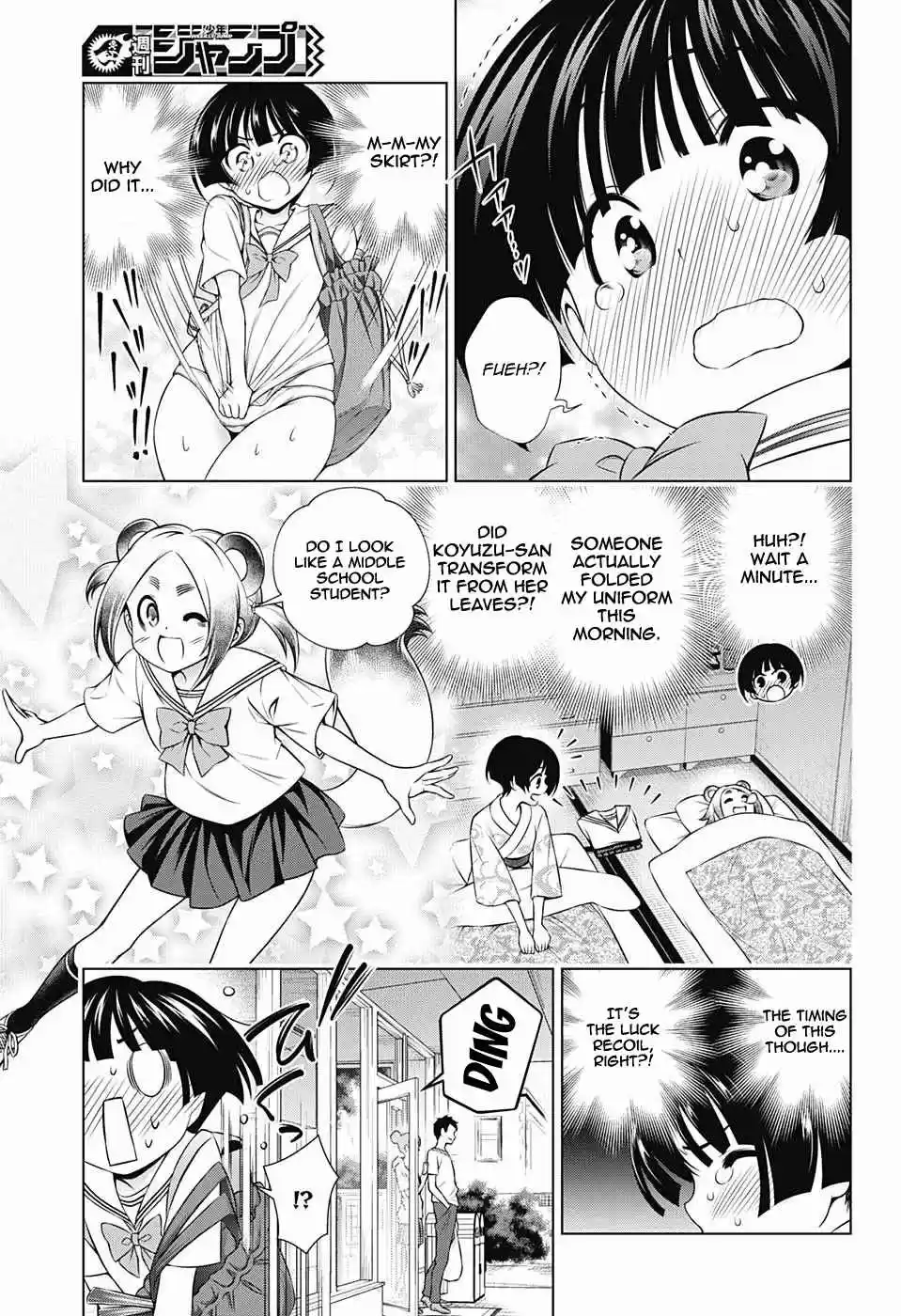 Yuragi sou no Yuuna san Vol. 16 Ch. 140 Nakai san's Heart Beating Going Home Adventure