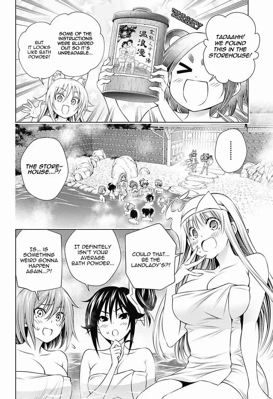 Yuragi sou no Yuuna san Vol. 16 Ch. 141 Almost Crossing the Line?! The Hot Spring Incident!