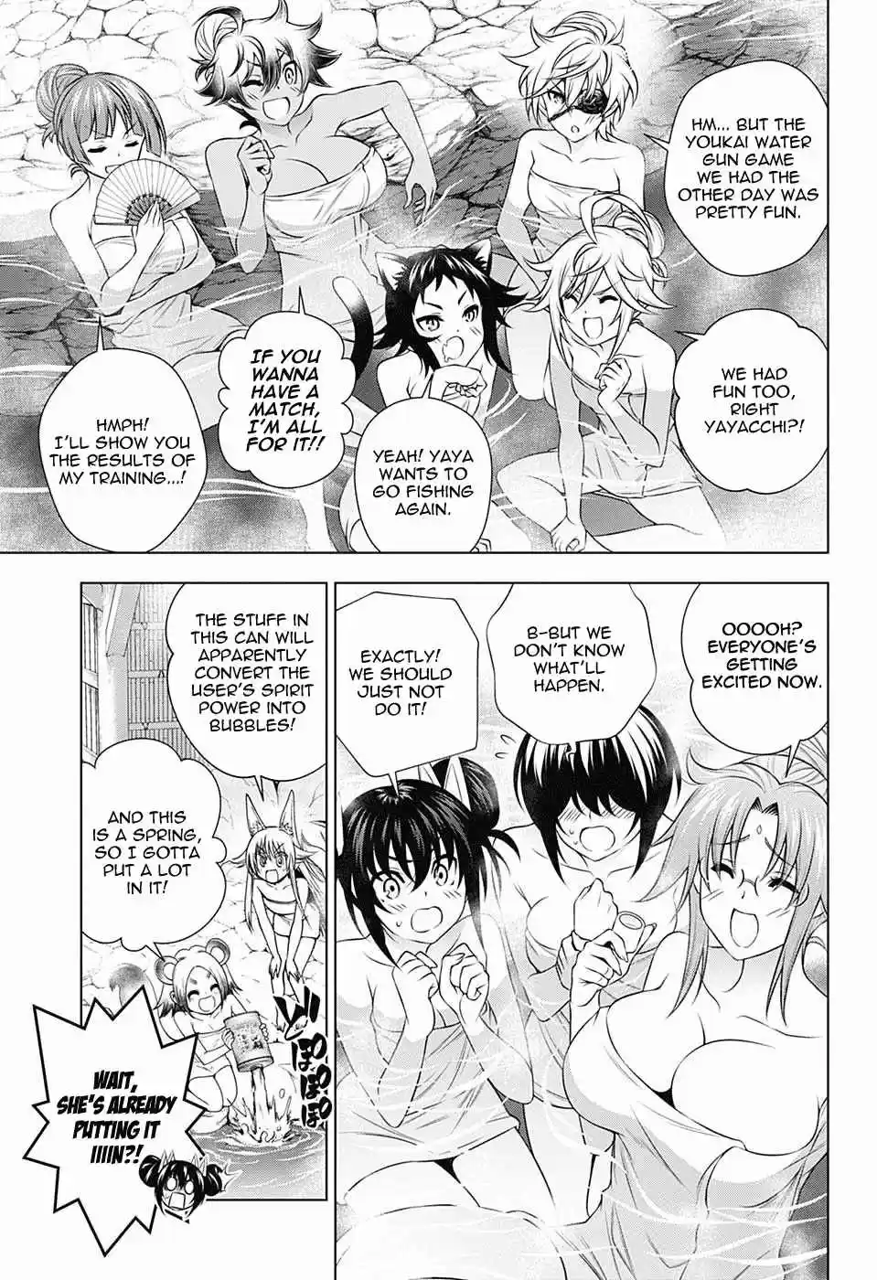 Yuragi sou no Yuuna san Vol. 16 Ch. 141 Almost Crossing the Line?! The Hot Spring Incident!