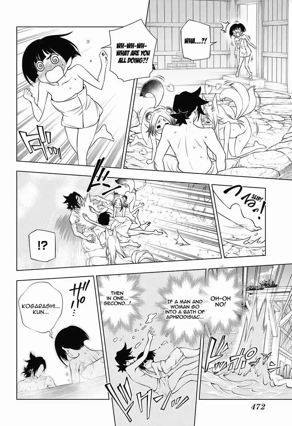 Yuragi sou no Yuuna san Vol. 16 Ch. 141 Almost Crossing the Line?! The Hot Spring Incident!