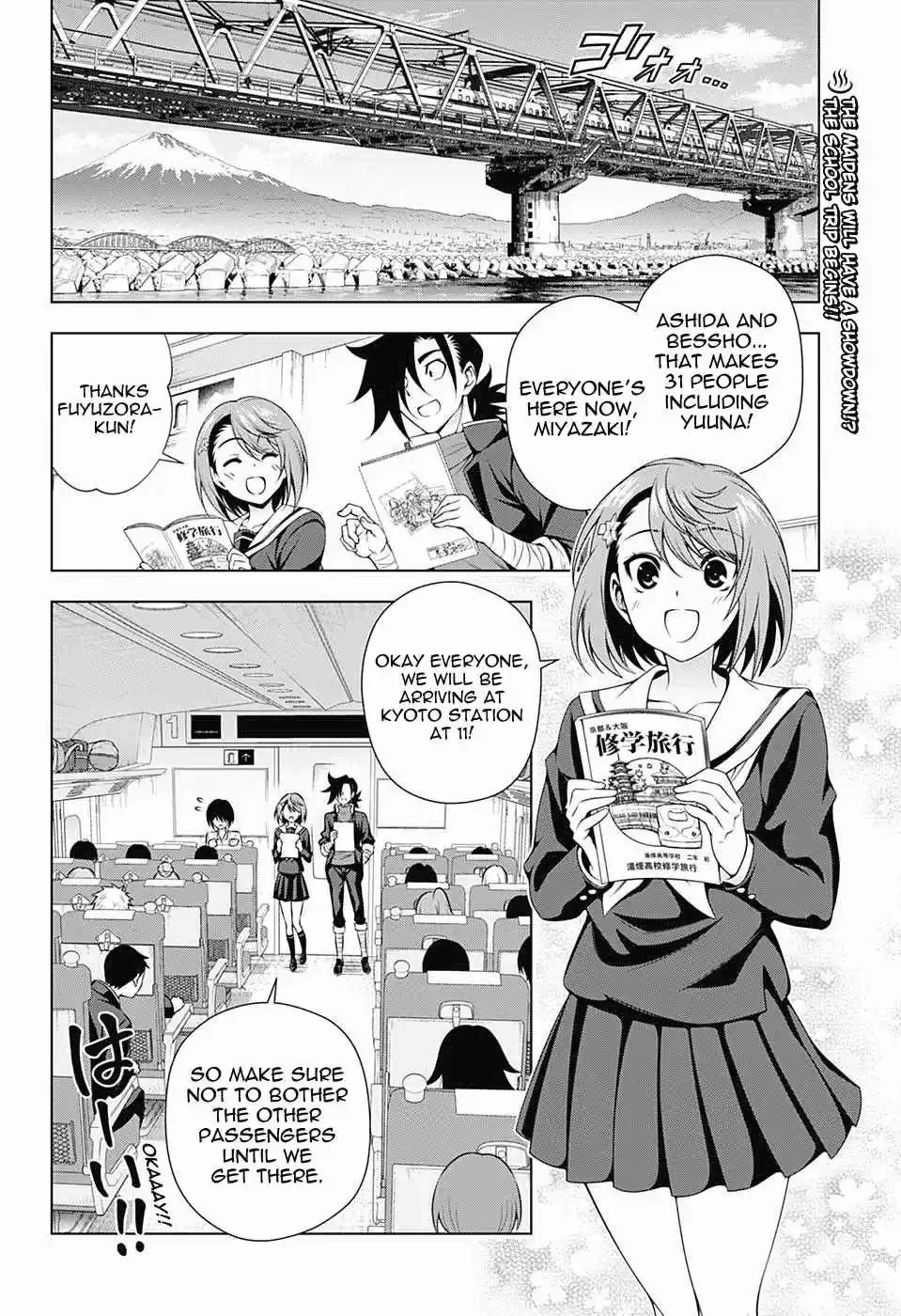 Yuragi sou no Yuuna san Vol. 17 Ch. 143 The Yukemuri High School Field Trip 1