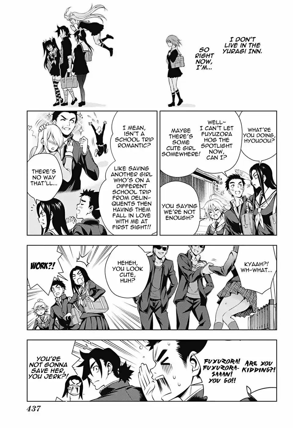 Yuragi sou no Yuuna san Vol. 17 Ch. 143 The Yukemuri High School Field Trip 1