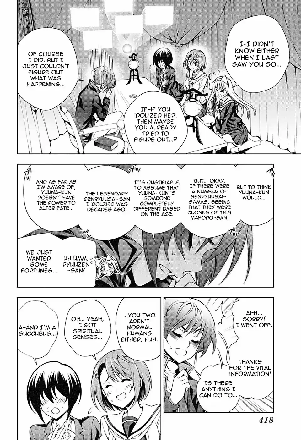 Yuragi sou no Yuuna san Vol. 17 Ch. 145 Chisaki san and a White Dress Shirt