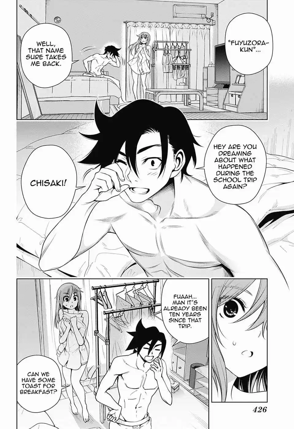 Yuragi sou no Yuuna san Vol. 17 Ch. 145 Chisaki san and a White Dress Shirt