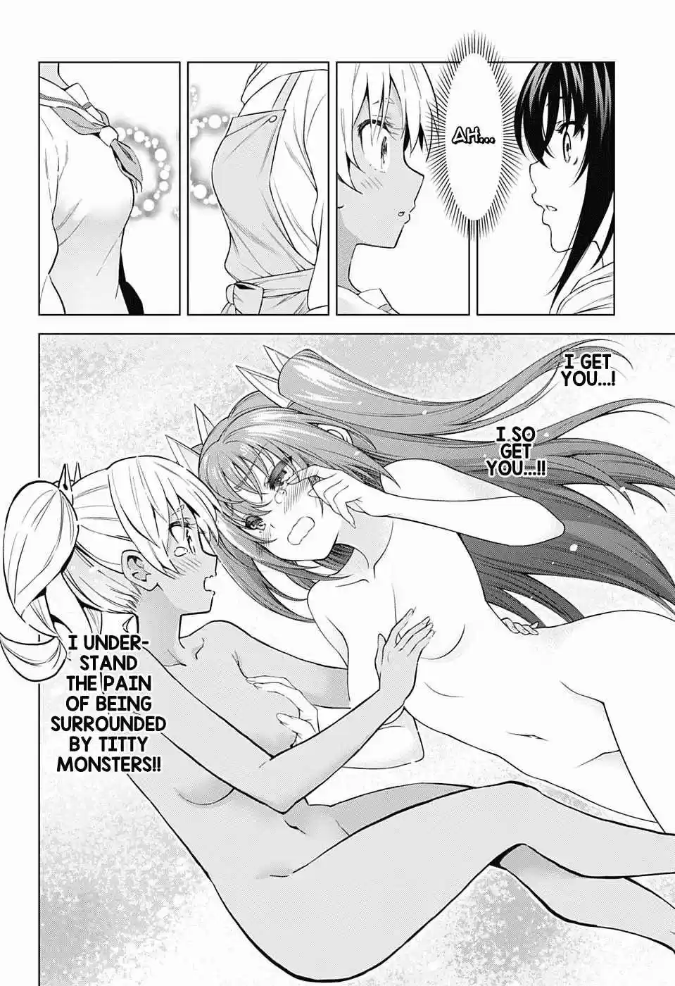 Yuragi sou no Yuuna san Vol. 17 Ch. 146.5 Yuragi sou no Yuuna san and Saotome Shimai Valentine's Day Collaboration