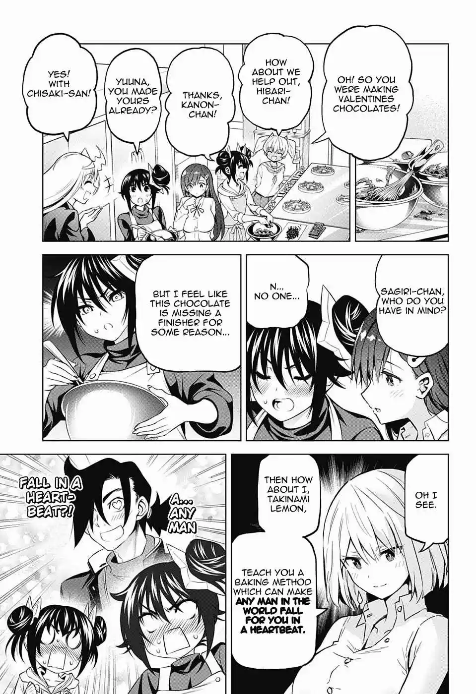 Yuragi sou no Yuuna san Vol. 17 Ch. 146.5 Yuragi sou no Yuuna san and Saotome Shimai Valentine's Day Collaboration