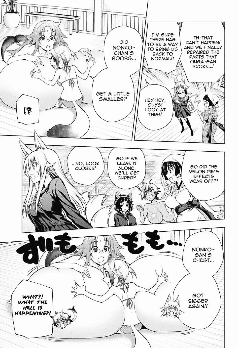 Yuragi sou no Yuuna san Vol. 17 Ch. 150 The Yuragi Inn in Big Boob Panic?!