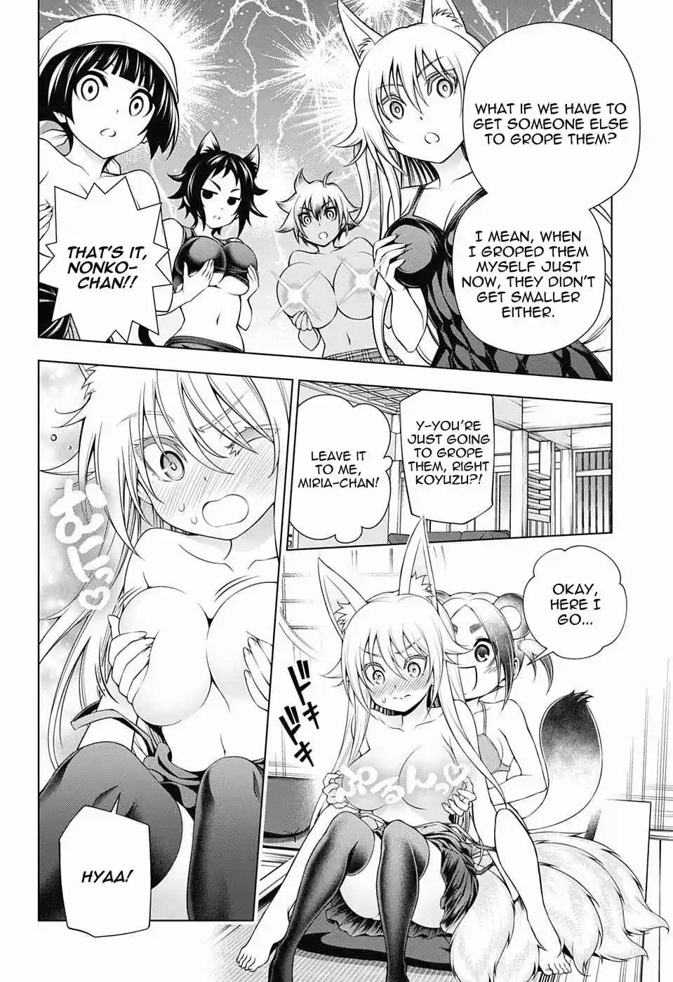 Yuragi sou no Yuuna san Vol. 17 Ch. 150 The Yuragi Inn in Big Boob Panic?!