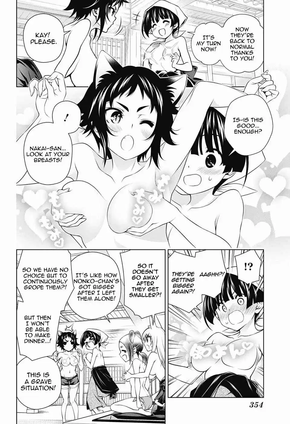 Yuragi sou no Yuuna san Vol. 17 Ch. 150 The Yuragi Inn in Big Boob Panic?!