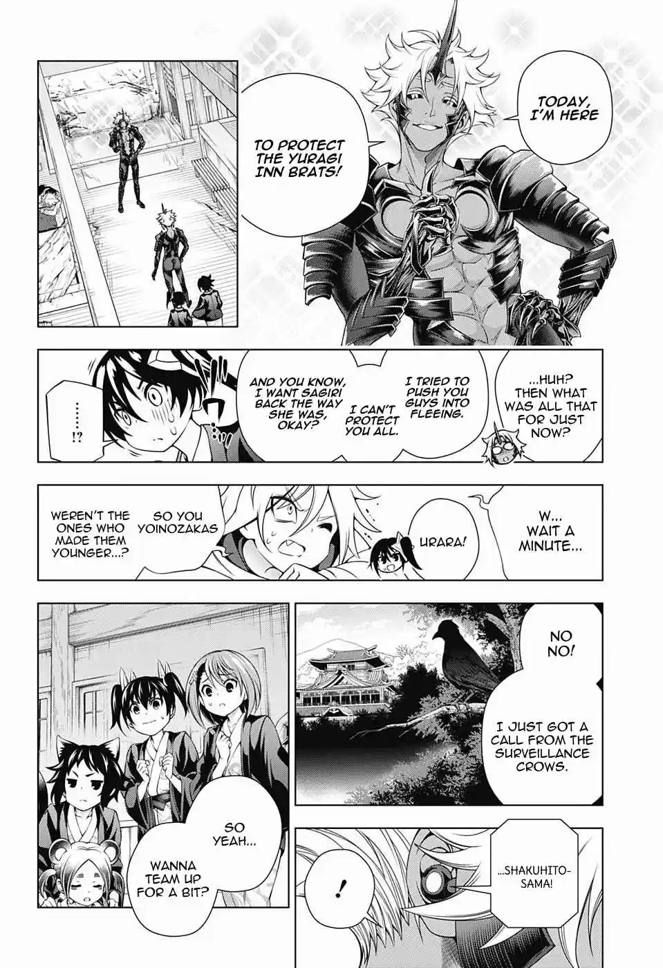 Yuragi sou no Yuuna san Vol. 18 Ch. 156 Little Kogarashi kun, to the Yuragi Inn