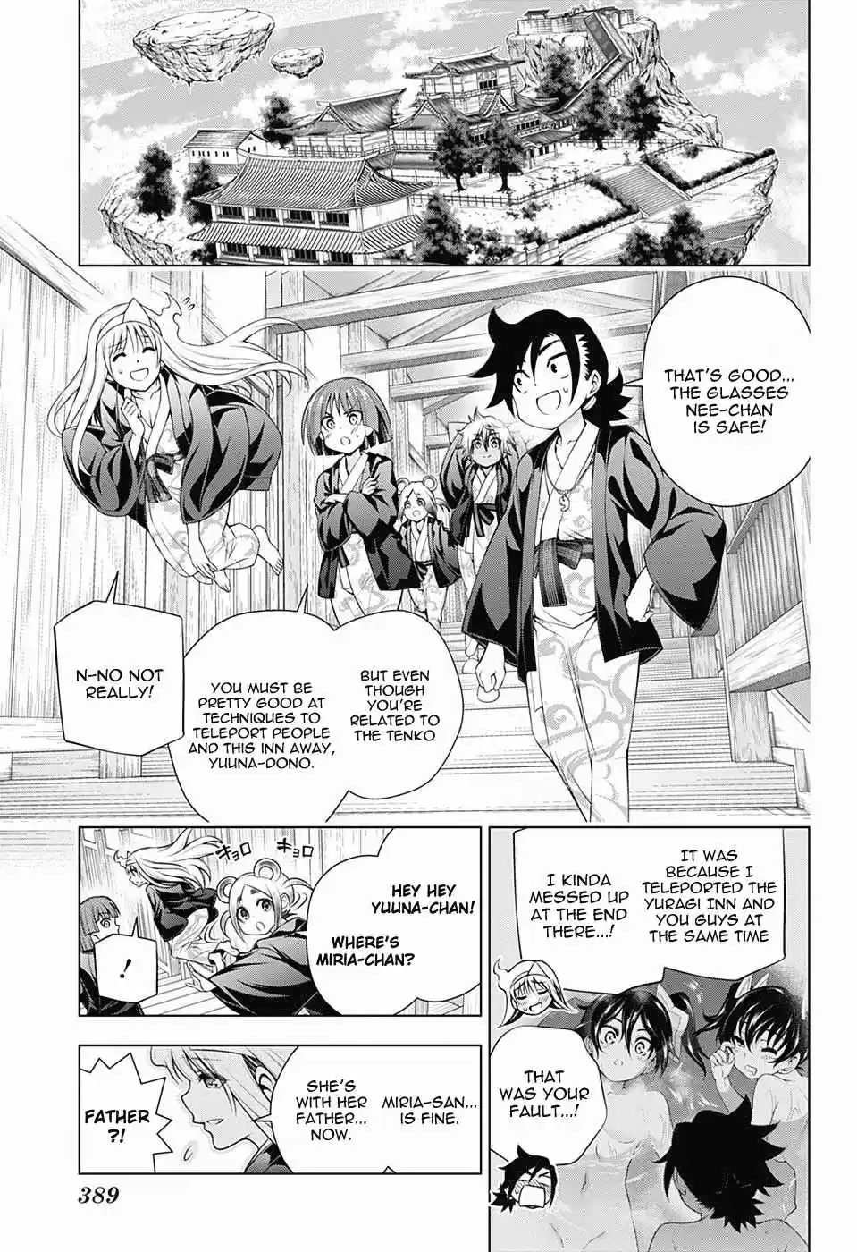 Yuragi sou no Yuuna san Vol. 18 Ch. 158 The Main Tenko Family and The Yuragi Inn