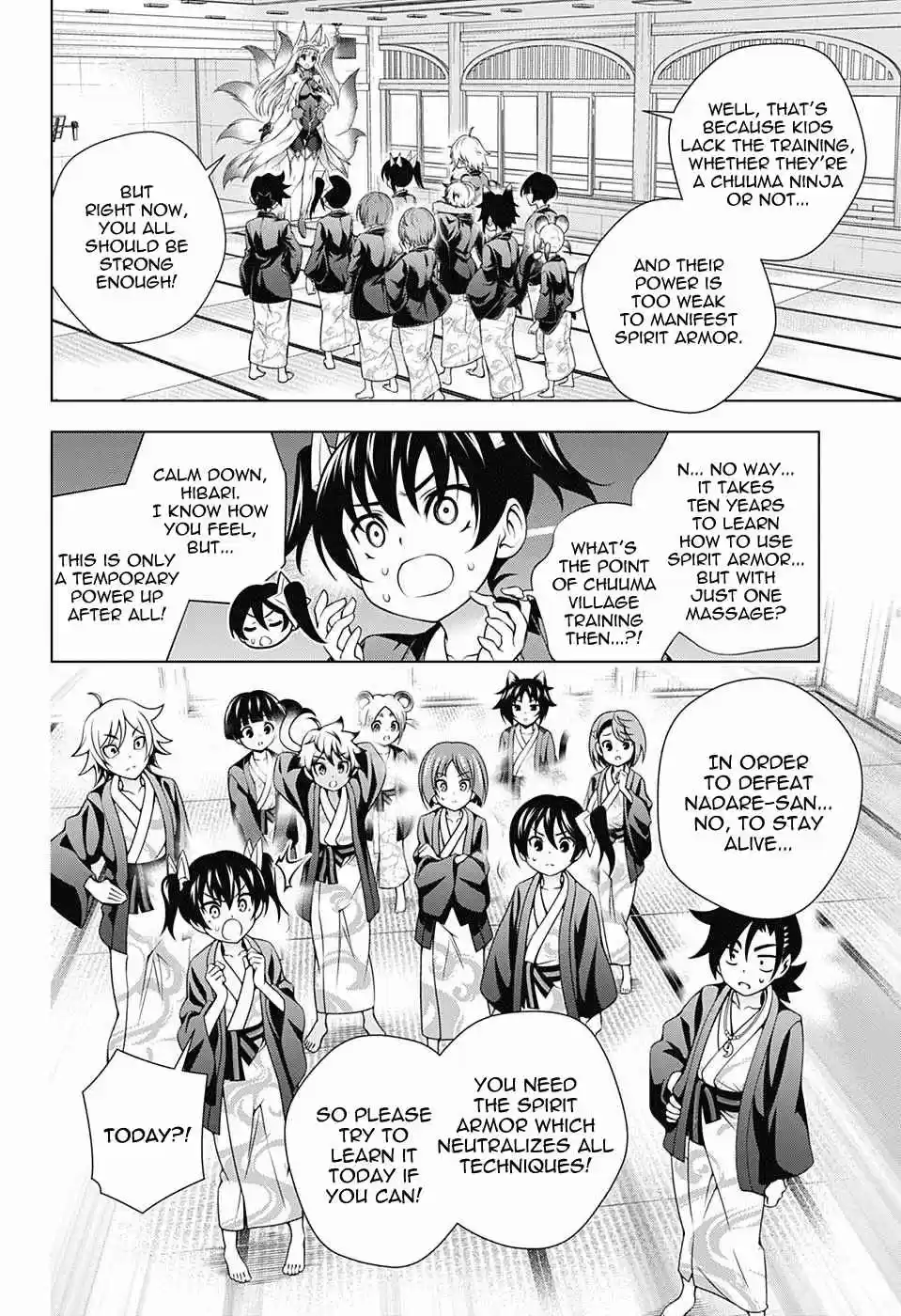 Yuragi sou no Yuuna san Vol. 18 Ch. 160 Everyone Does Spirit Power Training