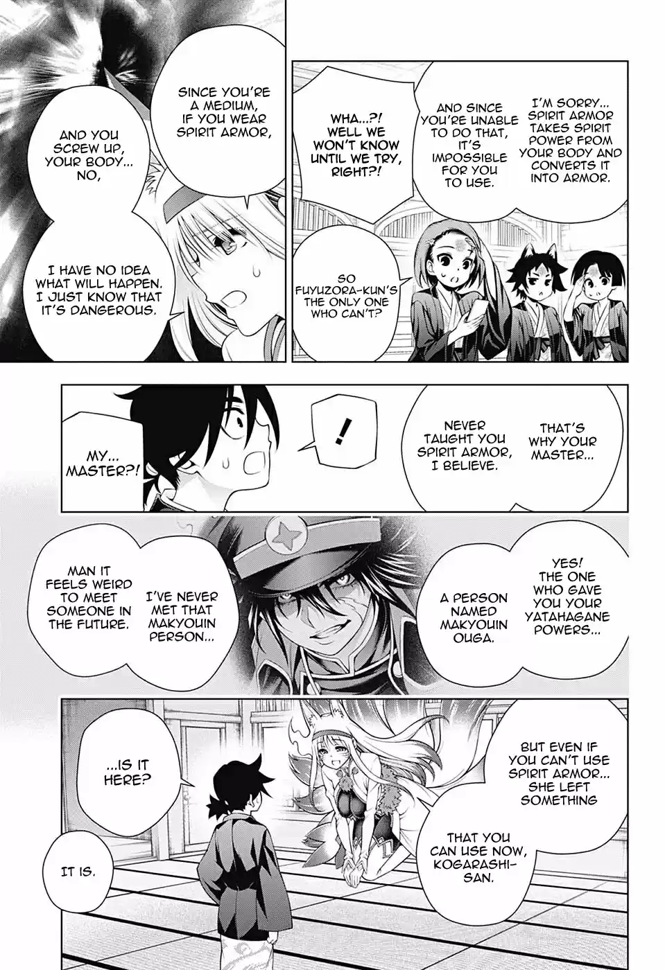 Yuragi sou no Yuuna san Vol. 18 Ch. 160 Everyone Does Spirit Power Training