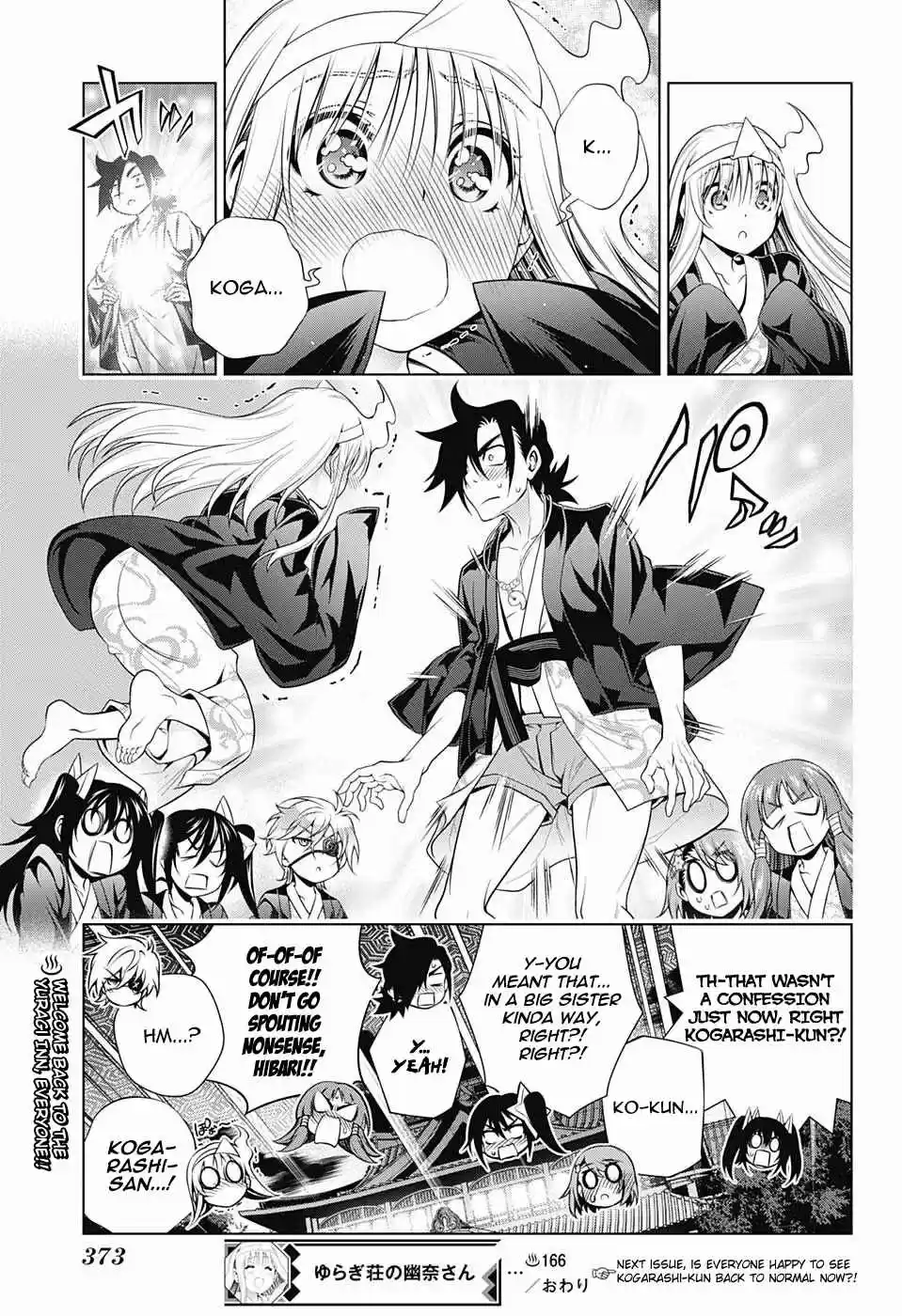 Yuragi sou no Yuuna san Vol. 19 Ch. 166 The Yuragi Inn Returns To Normal