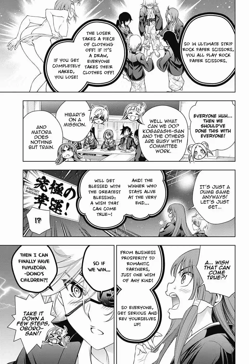 Yuragi sou no Yuuna san Vol. 20 Ch. 169 Yuragi Inn Strip Rock Paper Scissors!