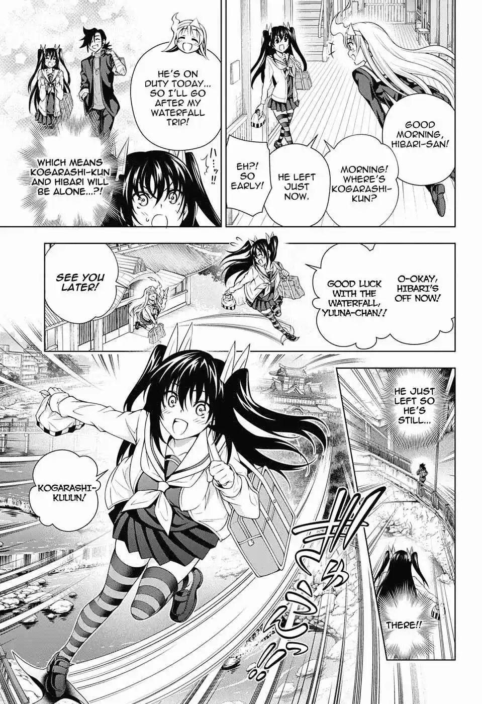 Yuragi sou no Yuuna san Vol. 20 Ch. 170 Hibari chan, Conquering the Klutz?