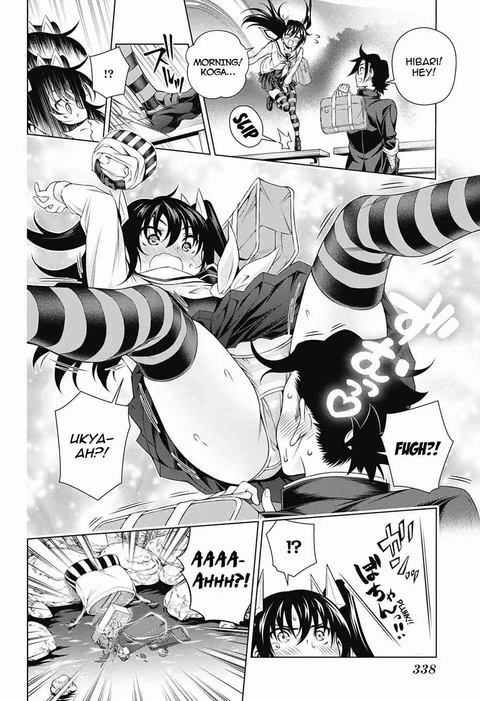 Yuragi sou no Yuuna san Vol. 20 Ch. 170 Hibari chan, Conquering the Klutz?