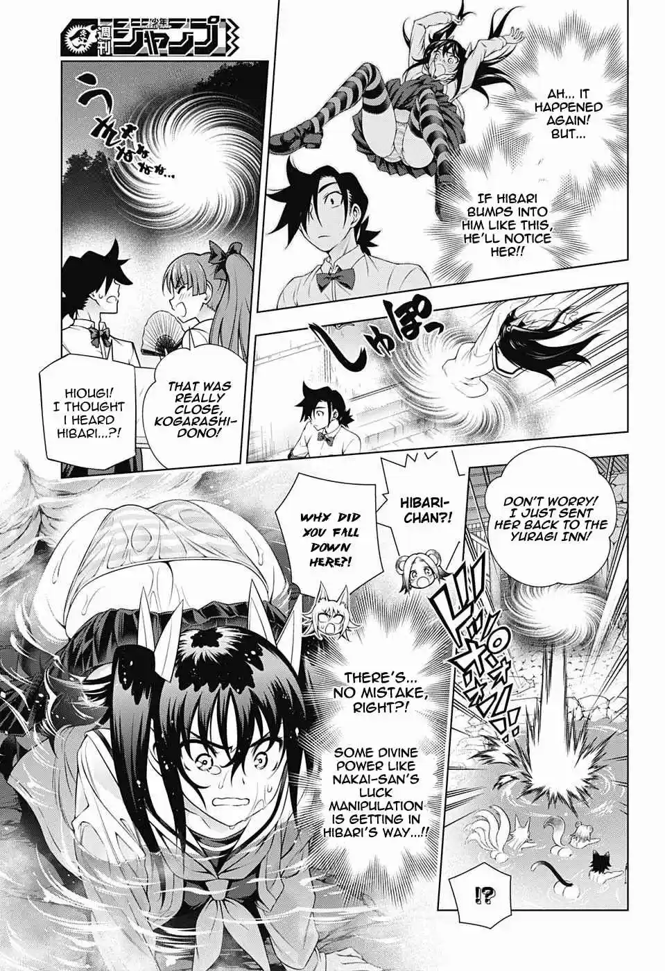 Yuragi sou no Yuuna san Vol. 20 Ch. 170 Hibari chan, Conquering the Klutz?