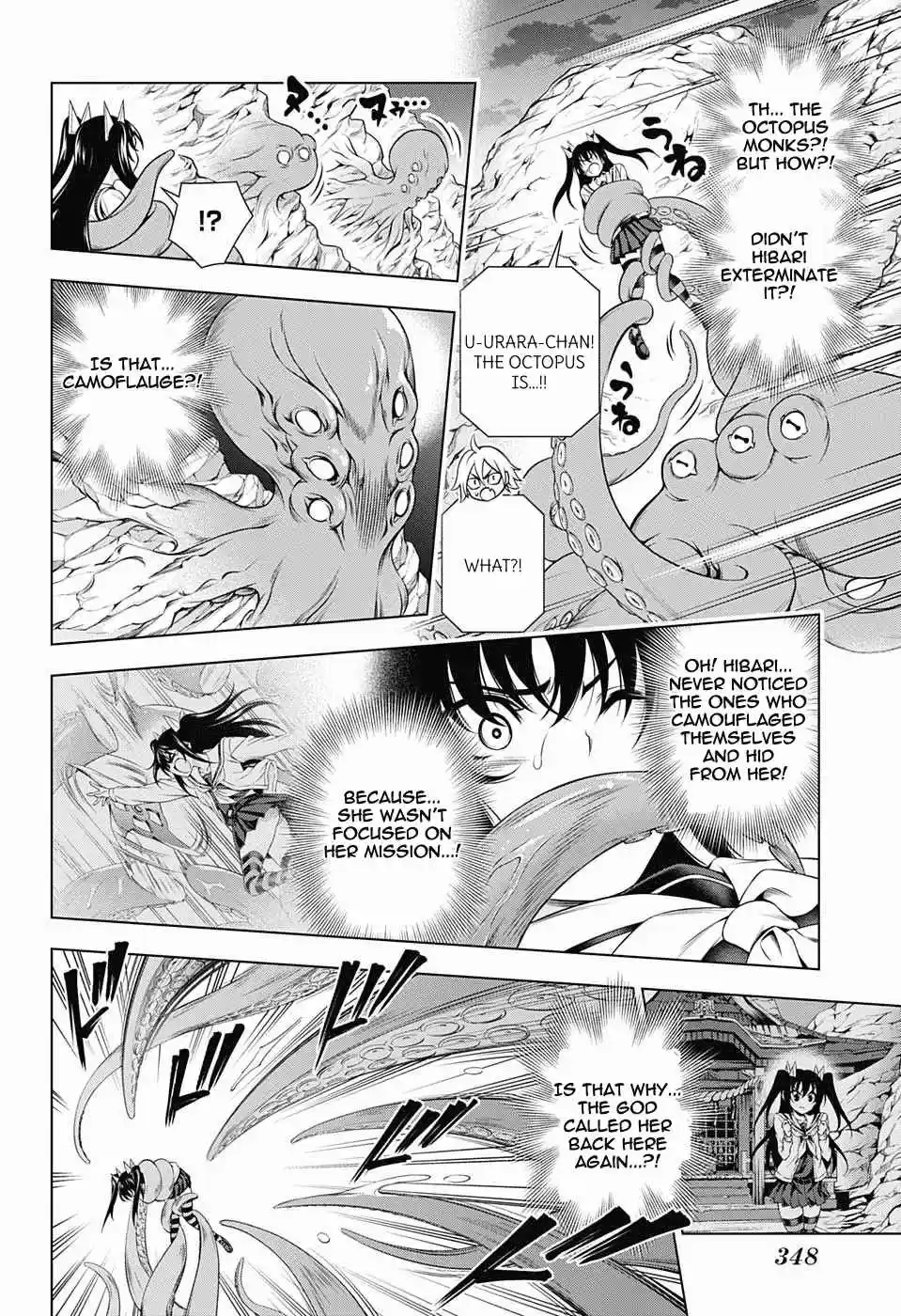 Yuragi sou no Yuuna san Vol. 20 Ch. 170 Hibari chan, Conquering the Klutz?